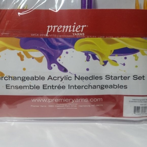 Interchangeable Acrylic Knitting Needle Set - Picture 2 of 5